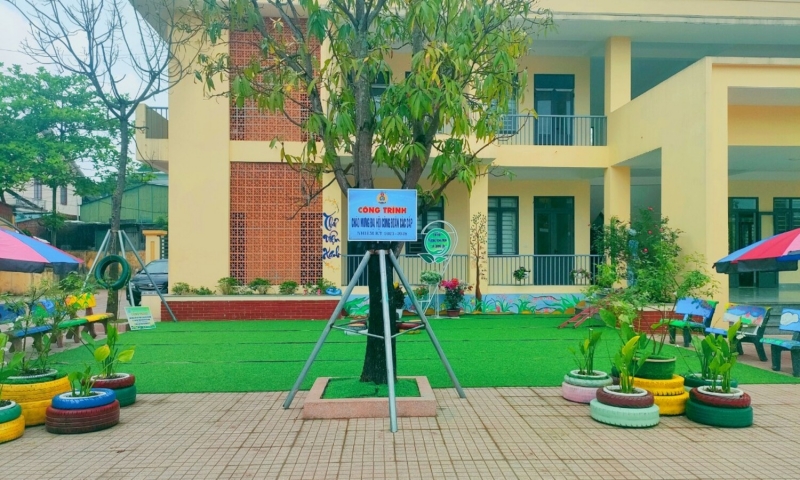 Công đoàn Trường Tiểu học Đồng Môn (TP Hà Tĩnh) với những hoạt động thiết thực chào mừng ĐH Công đoàn các cấp